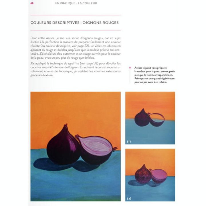 Livre Si l'acrylique vous tente, lisez ce livre - Eyrolles - Rougier et Plé