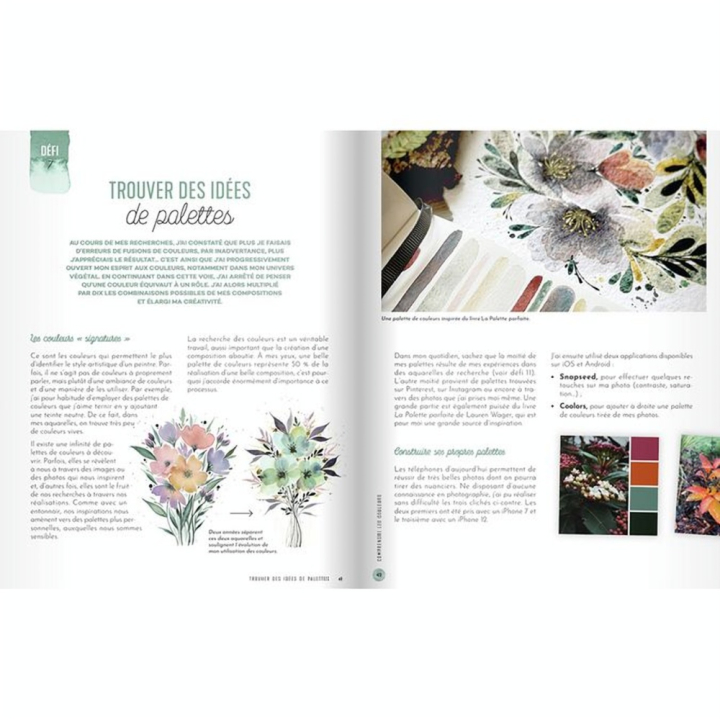 Livre J'ose l'aquarelle - Eyrolles - Rougier et Plé