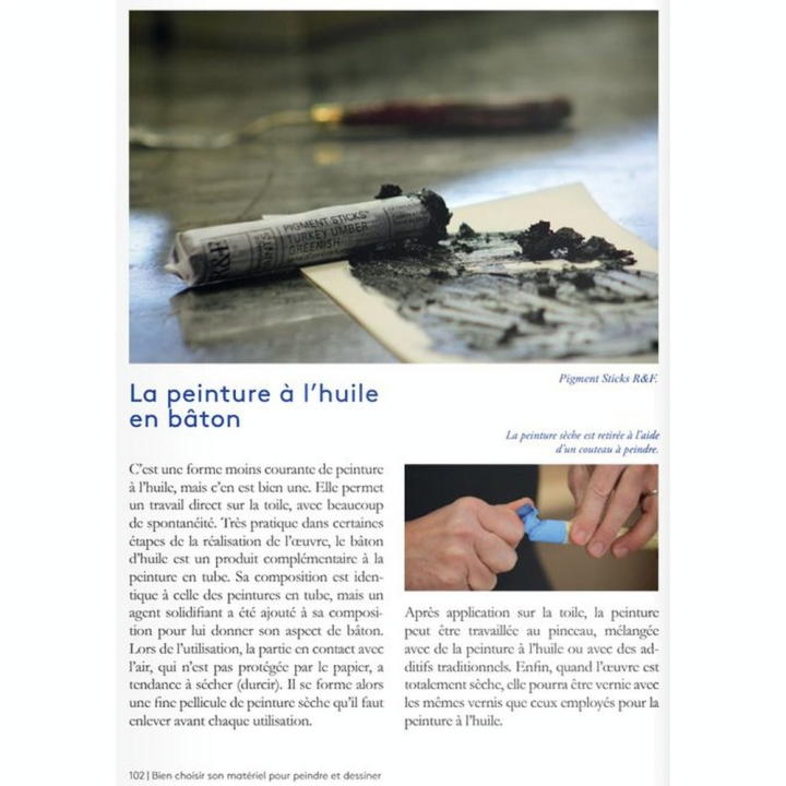 Livre Bien choisir son matériel pour peindre et dessiner - Eyrolles - Rougier et Plé