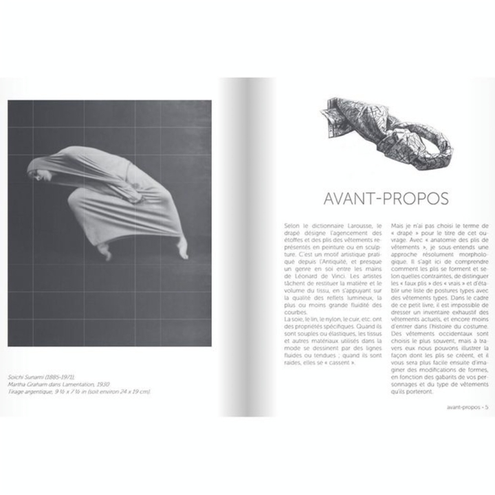 Livre Morpho - Anatomie des plis de vêtements - Eyrolles - Rougier et Plé