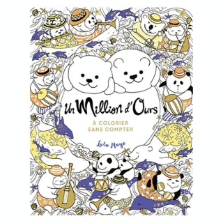 Livre de coloriage Un million d'Ours - First Editions - Rougier et Plé
