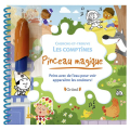 Livre de Coloriage Pinceau magique Cherche-et-trouve dans les comptines - Gründ - Rougier et Plé