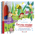 Livre de Coloriage Pinceau magique Nature - Gründ - Rougier et Plé