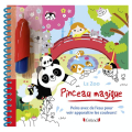 Livre de Coloriage Pinceau magique Le Zoo - Gründ - Rougier et Plé