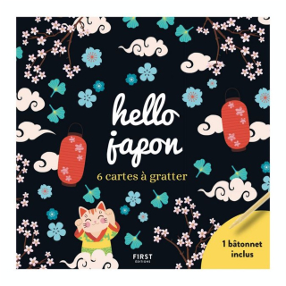 Cartes à gratter Hello Japon - First Editions - Rougier et Plé