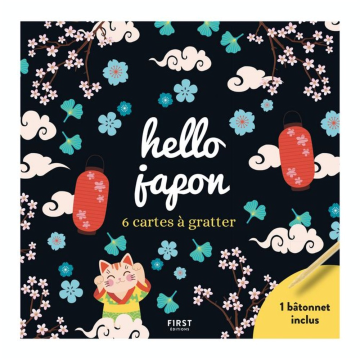 Cartes à gratter Hello Japon - First Editions - Rougier et Plé