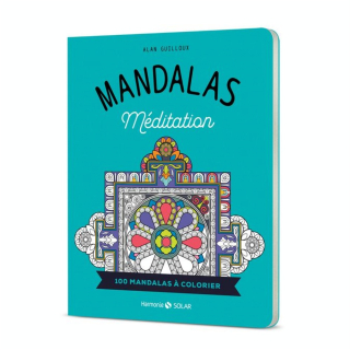 Livre de coloriage Mandalas Méditation - Solar - Rougier et Plé