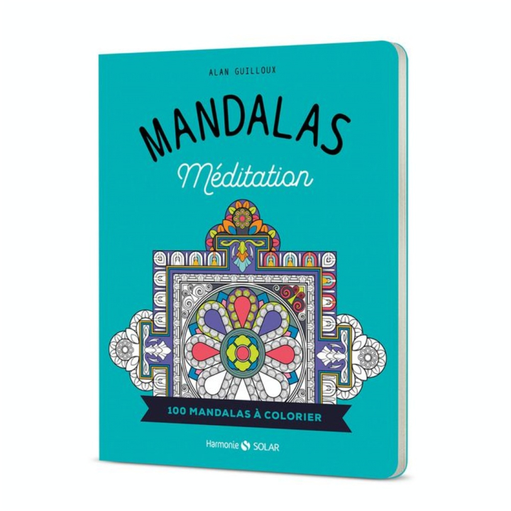 Livre de coloriage Mandalas Méditation - Solar - Rougier et Plé