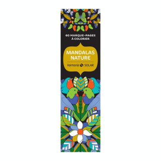 Marque-pages à colorier Mandalas Nature - Solar - Rougier et Plé