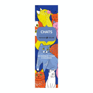 Marque-pages à colorier Chats - Solar - Rougier et Plé
