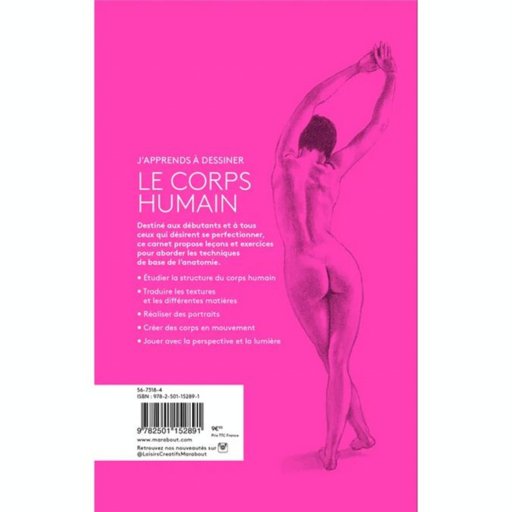 Livre Carnet d'études Le coprs humain - Marabout - Rougier et Plé