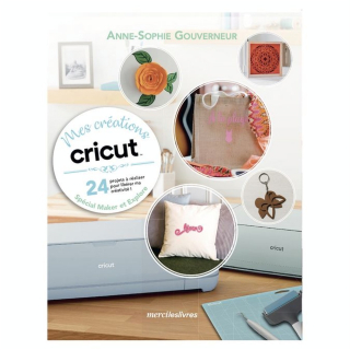 Livre Mes Créations Cricut - Mercileslivres - Rougier et Plé