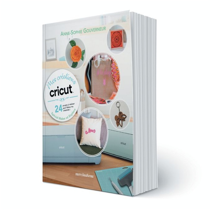 Livre Mes Créations Cricut - Mercileslivres - Rougier et Plé
