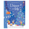 Album d'autocollants L'hiver en fête - Usborne - Rougier et Plé