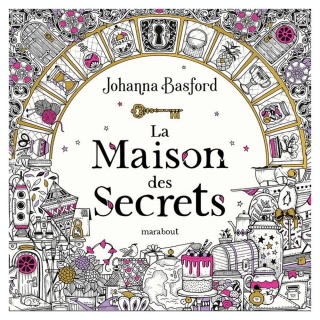 Livre de coloriage La maison des secrets - Marabout - Rougier et Plé