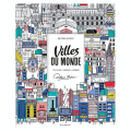 Livre de coloriage Villes du monde - Marabout - Rougier et Plé