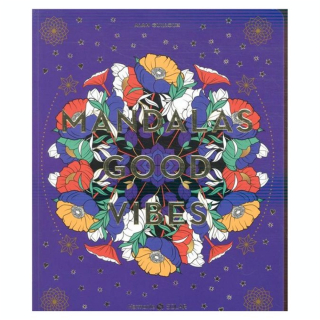 Livre de coloriage Mandalas Good Vibes - Solar - Rougier et Plé