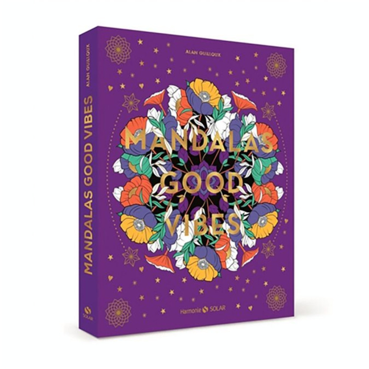 Livre de coloriage Mandalas Good Vibes - Solar - Rougier et Plé