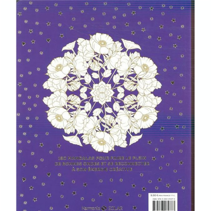 Livre de coloriage Mandalas Good Vibes - Solar - Rougier et Plé