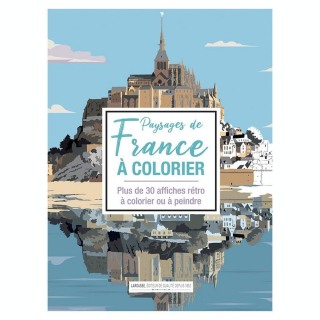 Livre de coloriage Paysages de France à colorier - Larousse - Rougier et Plé