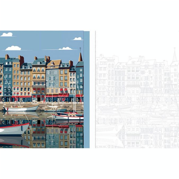 Livre de coloriage Paysages de France à colorier - Larousse - Rougier et Plé