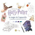 Livre D'après les films Harry Potter : la magie de l'aquarelle - Hachette - Rougier et Plé