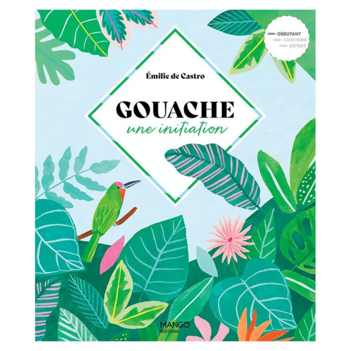 Livre Gouache Une initiation - Mango - Rougier et Plé
