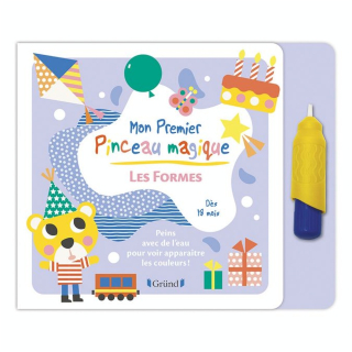 Livre de Coloriage Mon premier Pinceau magique Les Formes - Gründ - Rougier et Plé