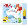 Livre de Coloriage Mon premier Pinceau magique Les Couleurs - Gründ - Rougier et Plé