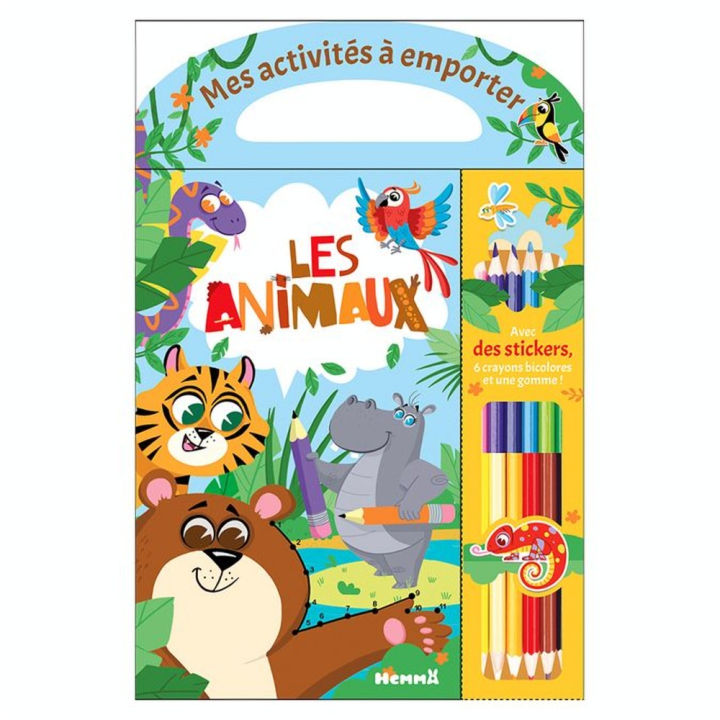 Album Mes activités à emporter Les Animaux - Hemma - Rougier et Plé