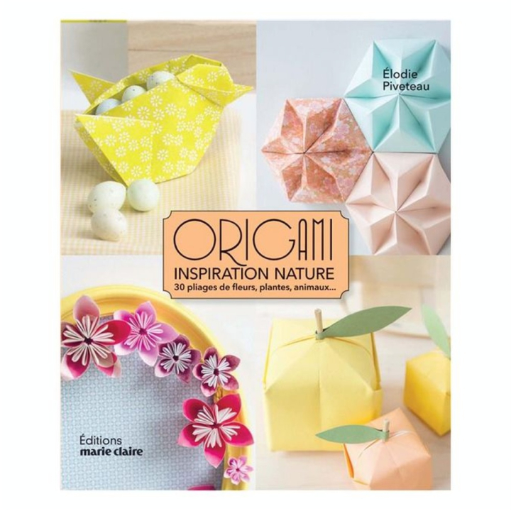 Livre Origami inspiration naturel : 30 pliages - Marie-Claire - Rougier et Plé