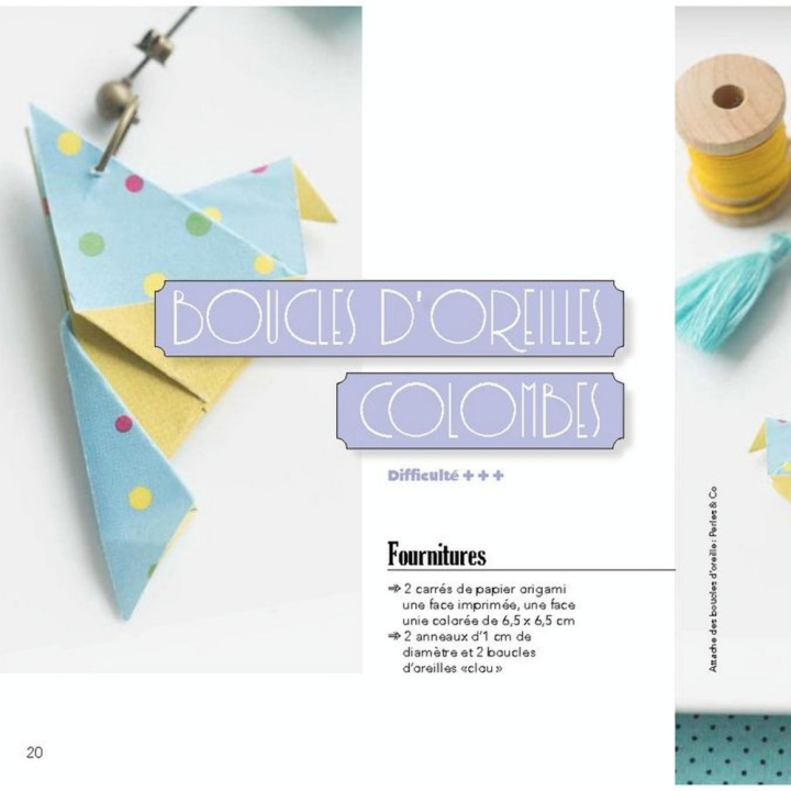 Livre Origami inspiration naturel : 30 pliages - Marie-Claire - Rougier et Plé