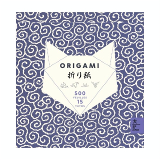 Bloc Origami 500 feuilles + 15 tutos - Hachette - Rougier et Plé