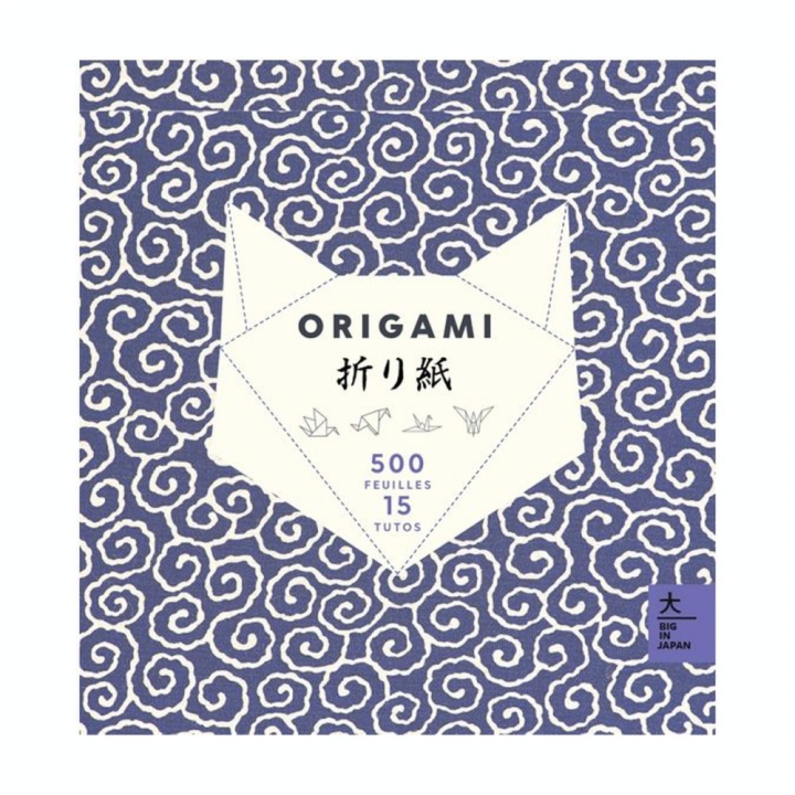 Bloc Origami 500 feuilles + 15 tutos - Hachette - Rougier et Plé