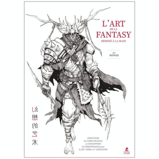 Livre l'Art de la Fantasy dessiné à la main - Place des victoires - Rougier et Plé