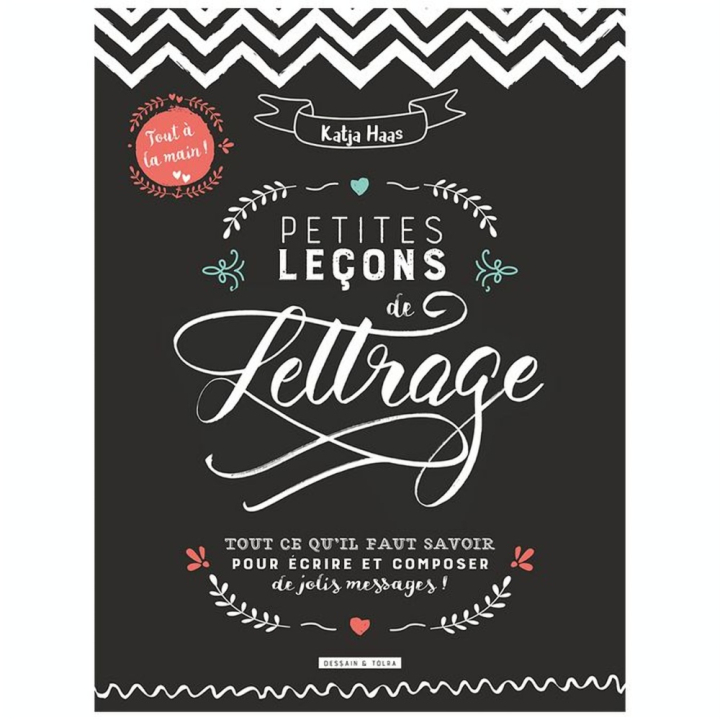 Livre Petites lecons de Lettrage: tout à la main ! - Hachette - Rougier et Plé