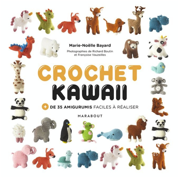 Livre Crochet Kawaii - 35 amigurumi faciles - Hachette - Rougier et Plé