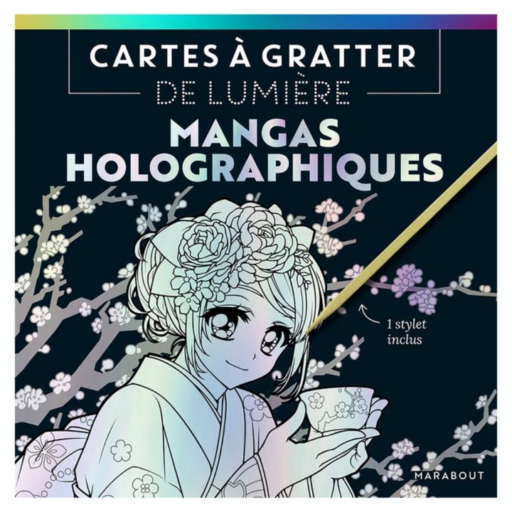 Cartes à gratter de lumière Mangas Holographiques - Hachette - Rougier et Plé