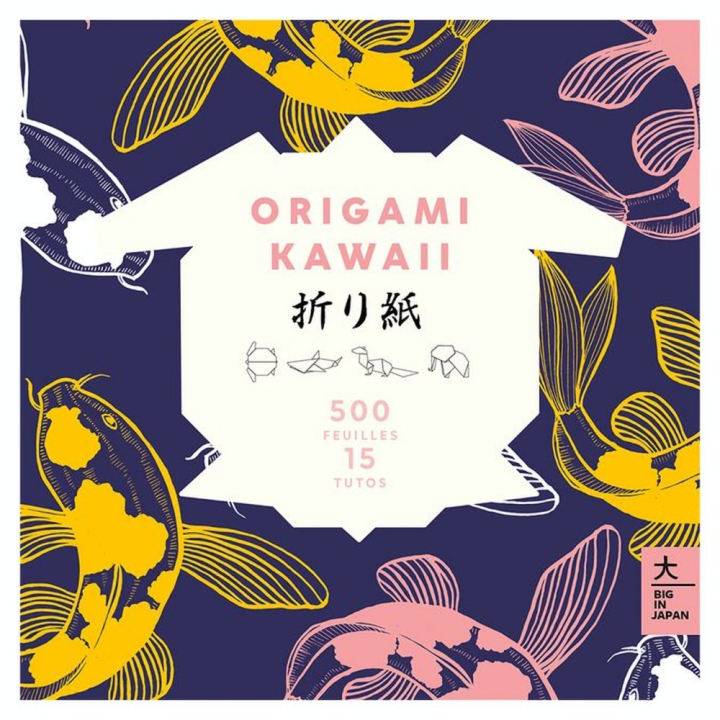 Origami Kawaii - 500 feuilles 15 tutos - Hachette - Rougier et Plé