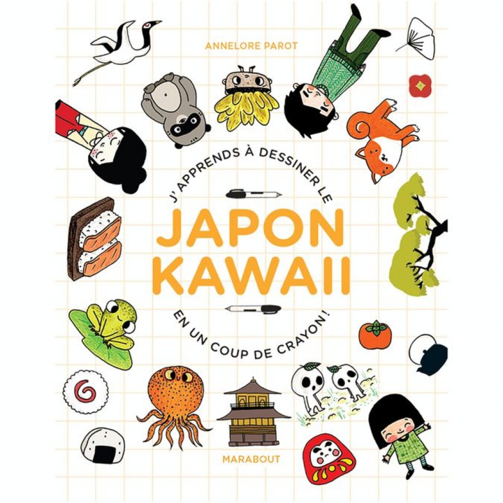 Livre J'apprend à dessiner le Japon Kawaii - Hachette - Rougier et Plé