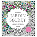Carnet de coloriage Jardin secret Edition Collector - Hachette - Rougier et Plé