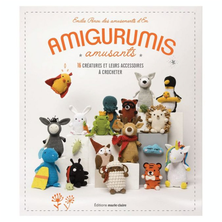 Livre Amigurumis amusants - Marie-Claire - Rougier et Plé