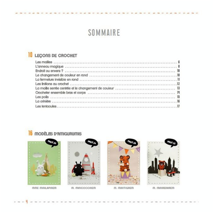 Livre Amigurumis amusants - Marie-Claire - Rougier et Plé