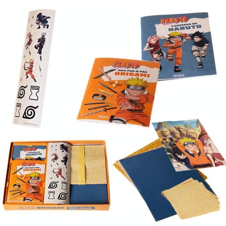 Coffret Origami Naruto 100 % Ninja - Fleurus - Rougier et Plé