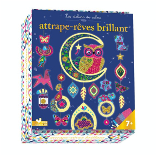 Coffret créatif Attrape-rêves brillant - Deux Coqs d’or - Rougier et Plé