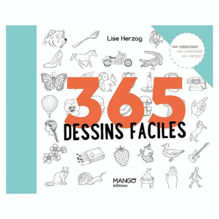 Livre 365 Dessins faciles - Mango - Rougier et Plé