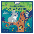 Livre Mes premières cartes à gratter Bébés animaux - Fleurus - Rougier et Plé