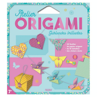 Pochette Atelier origami Guirlandes brillantes - Fleurus - Rougier et Plé