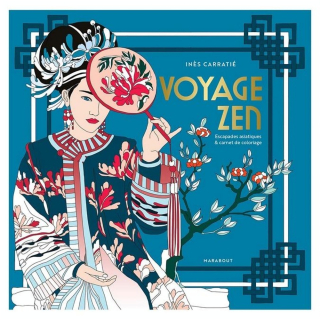 Carnet de coloriage Voyage zen - Marabout - Rougier et Plé