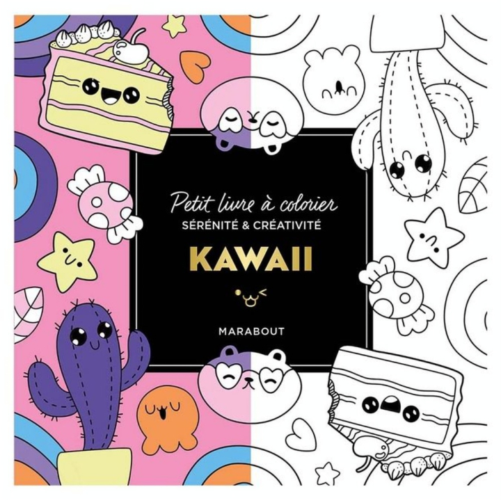 Petit livre à colorier Kawaii - Marabout - Rougier et Plé